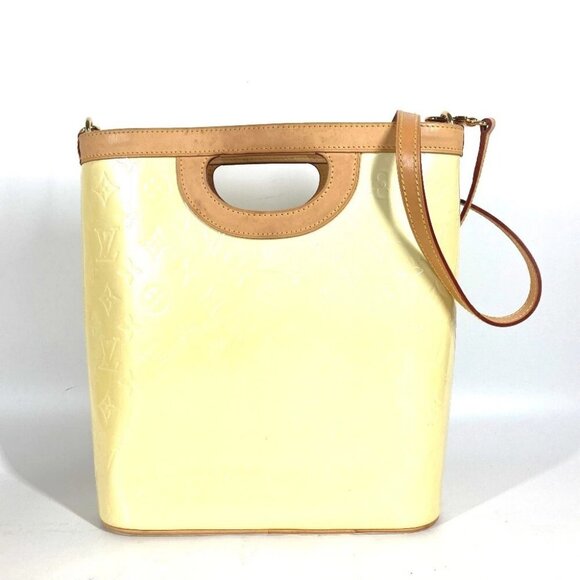 LOUIS VUITTON M91366 MonogramVernis Stillwood - Vertical Bag 2WAY Hand Bag - Picture 1 of 2